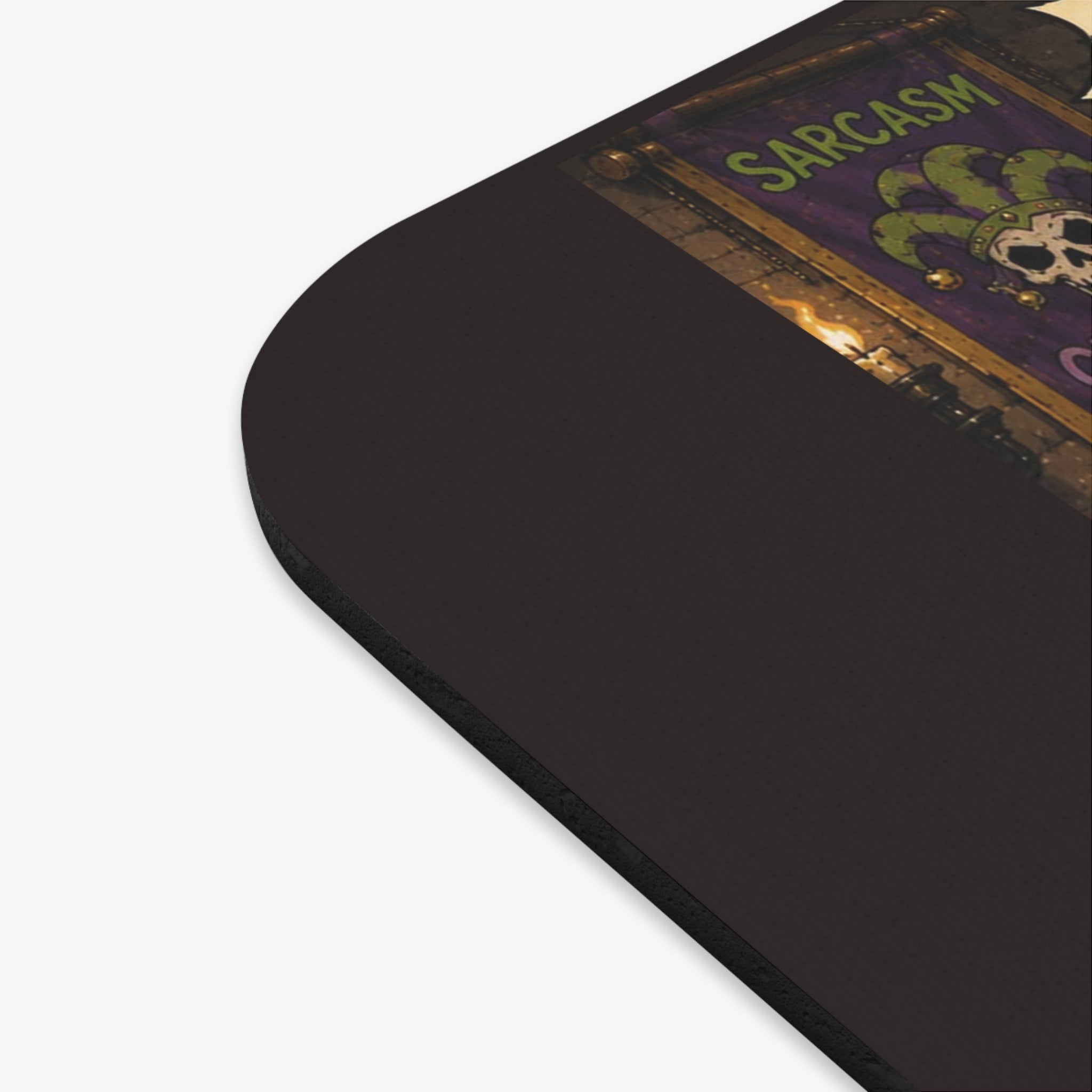 Mouse Pad — Gothic Gamer Skeleton "What?! You Said Stop Pushing Your Buttons"