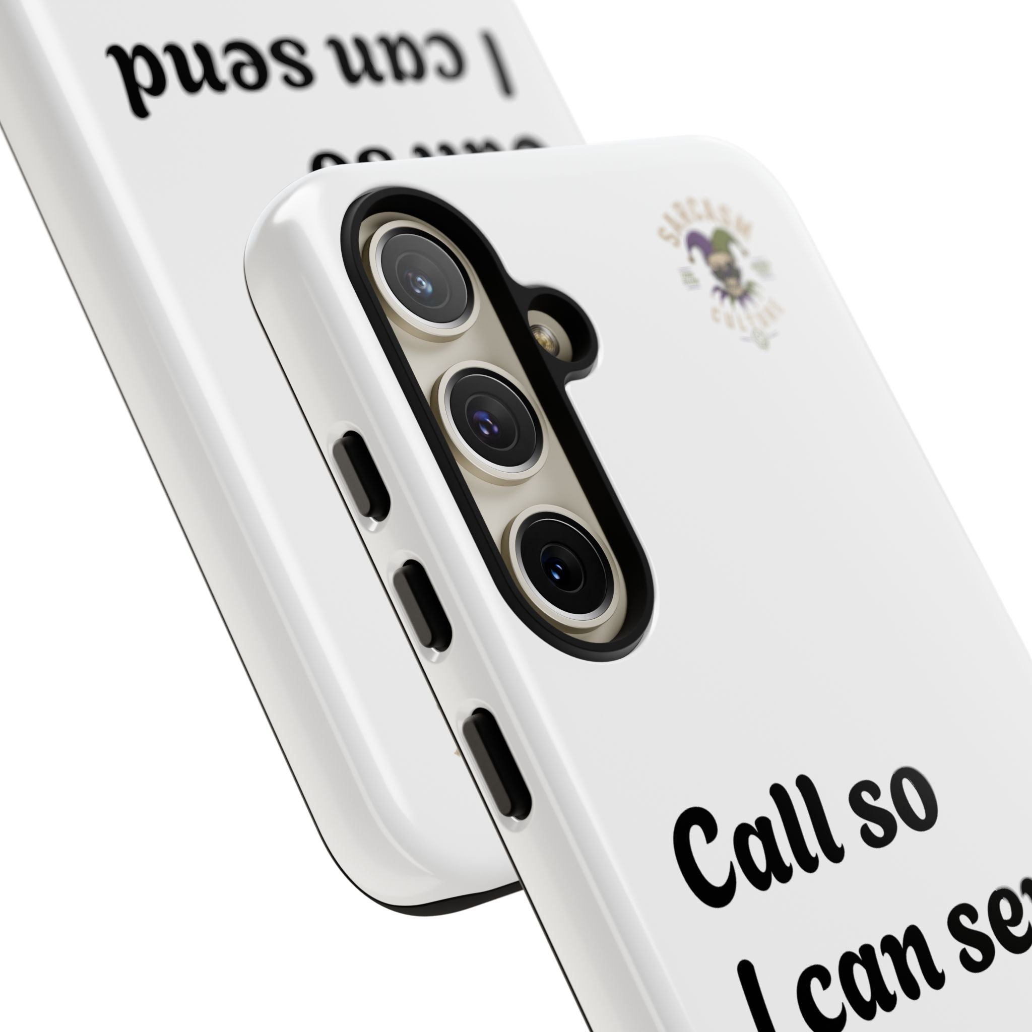 Phone Case — "Call so I can send you to Voicemail" Protective Hard Shell