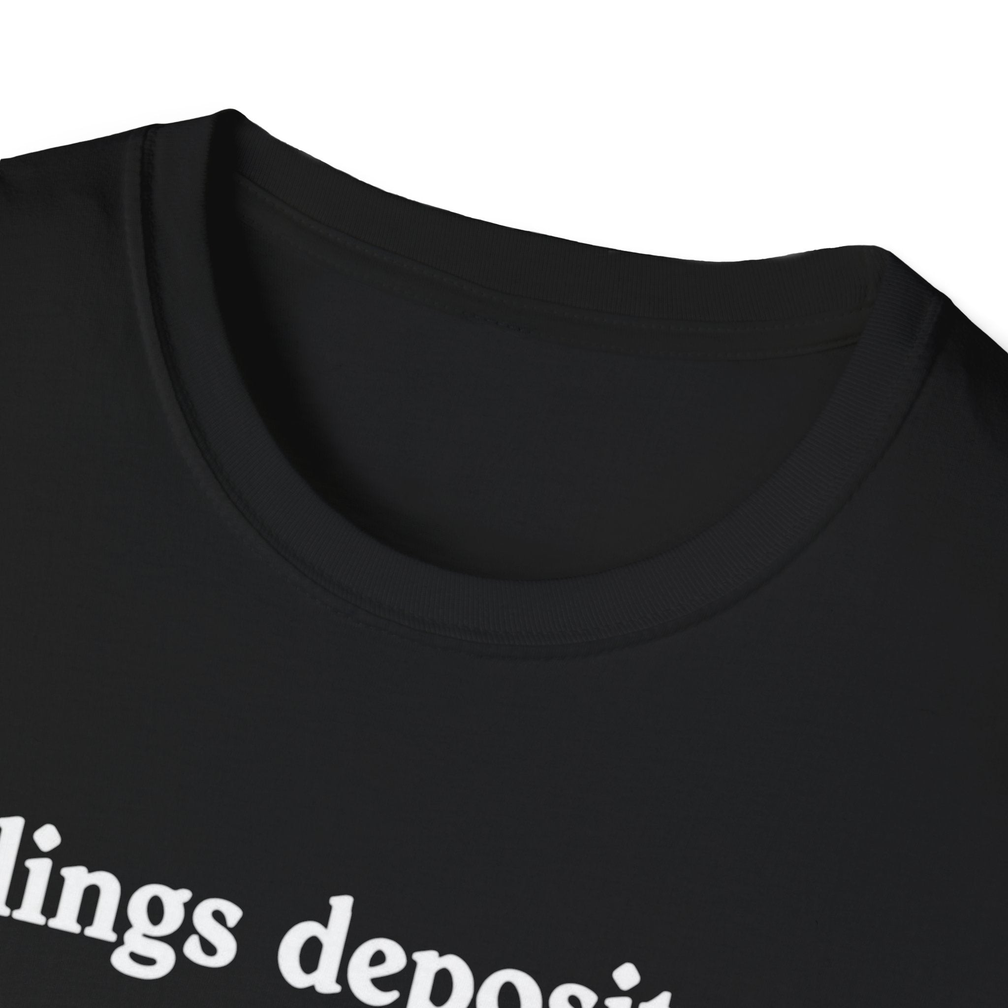 Feelings Depository Toilet T-Shirt - Funny Emotional Humor Tee