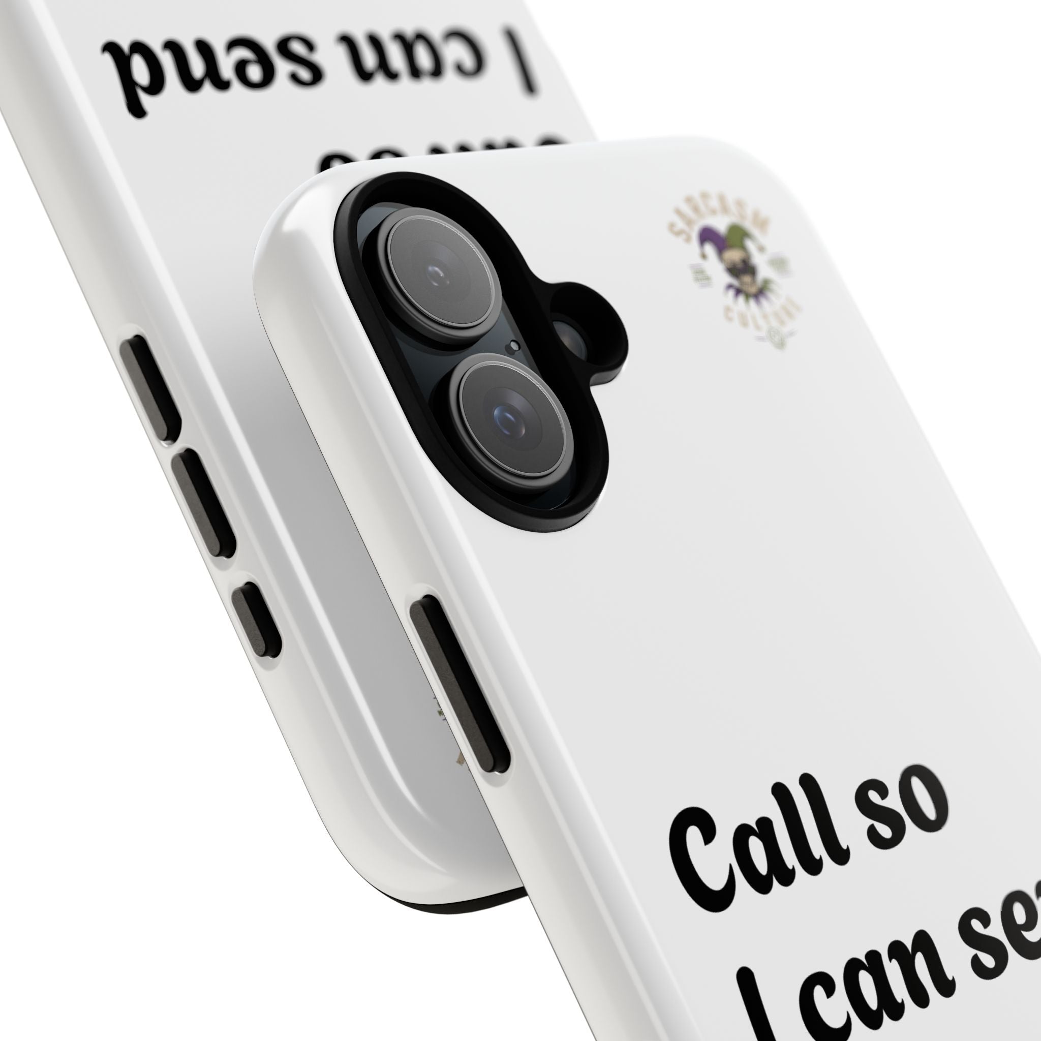Phone Case — "Call so I can send you to Voicemail" Protective Hard Shell