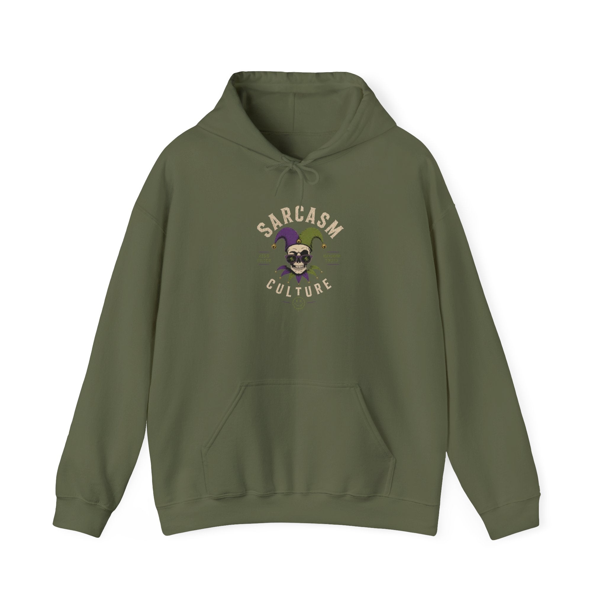 Sarcasm Culture Hoodie — Funny Joker Graphic Pullover