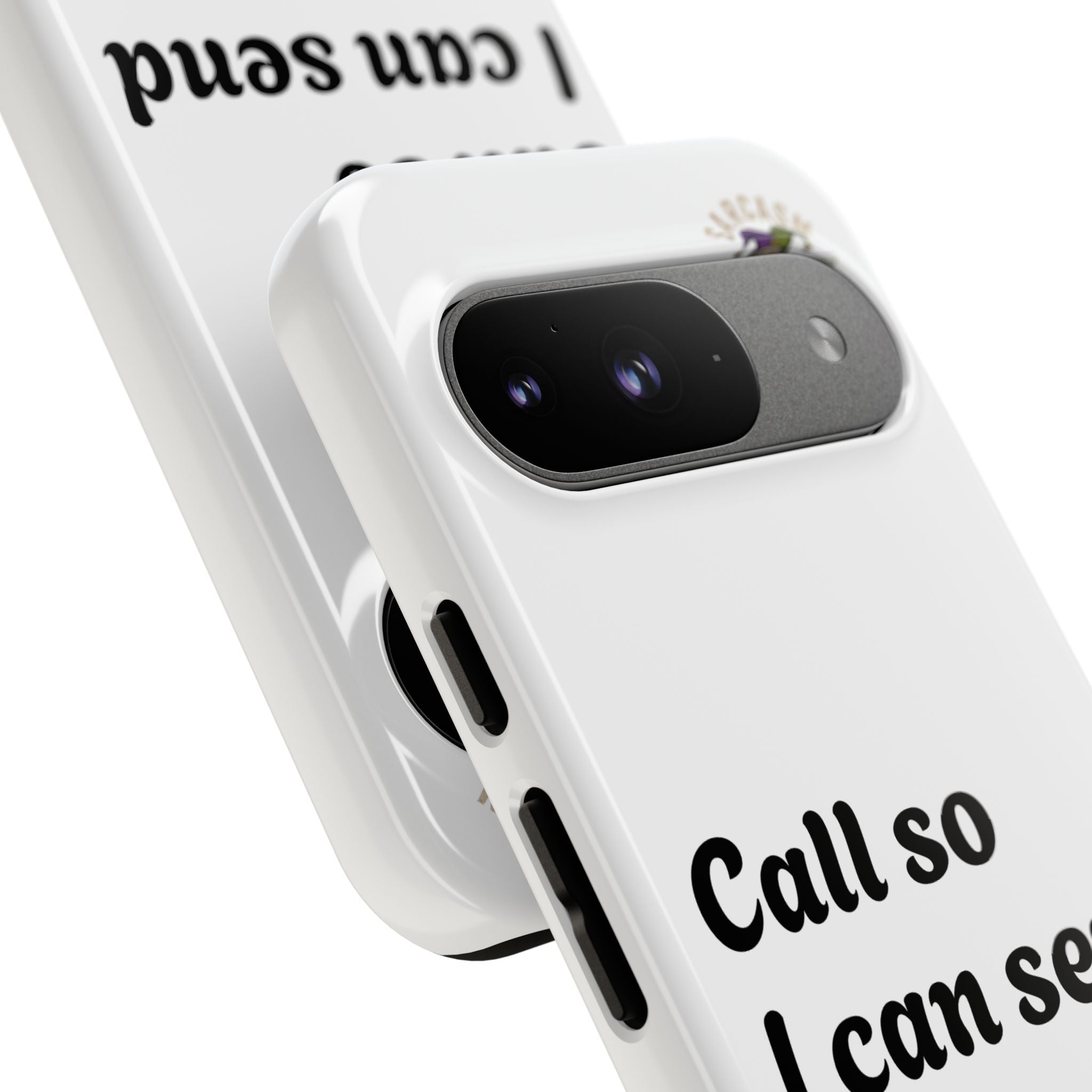 Phone Case — "Call so I can send you to Voicemail" Protective Hard Shell