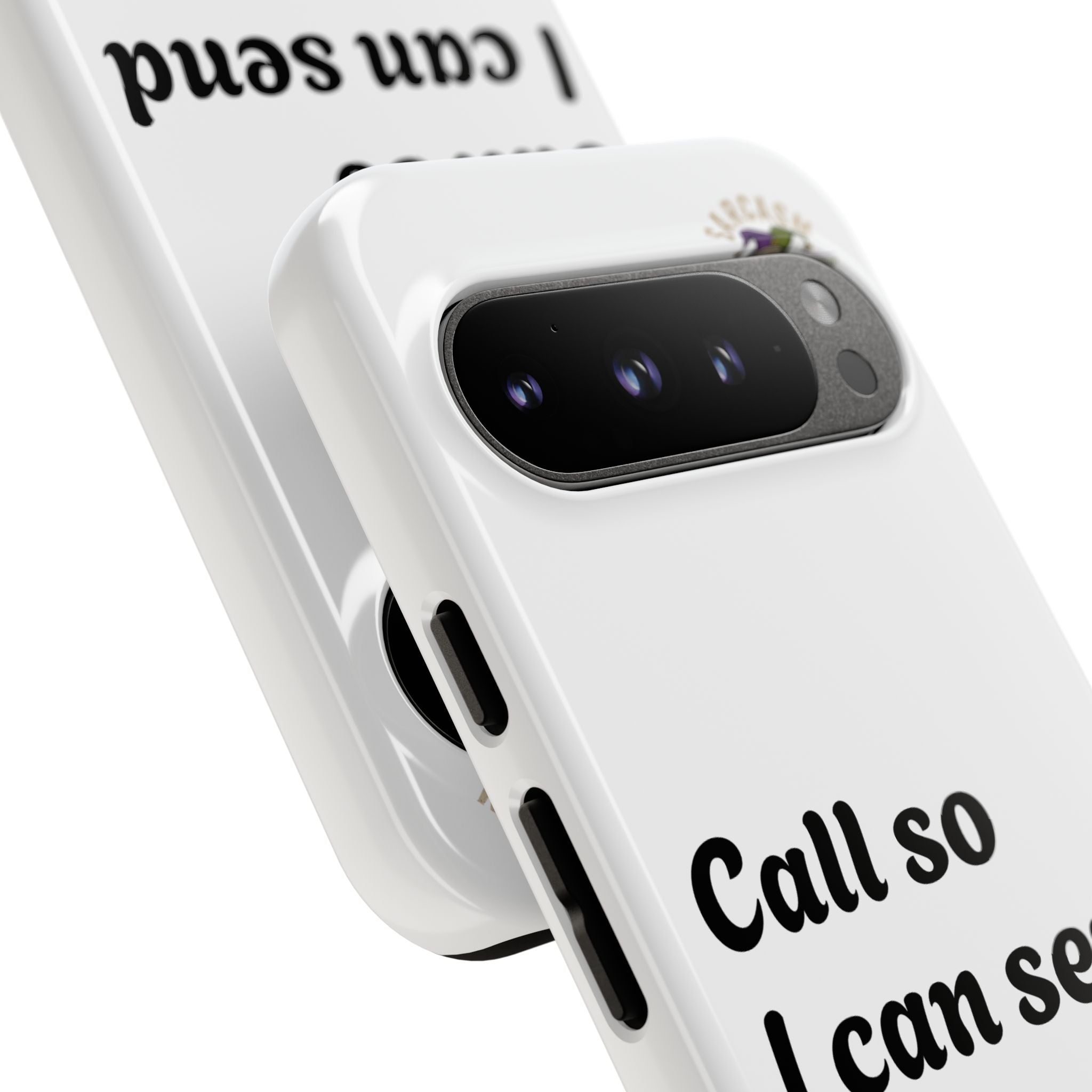 Phone Case — "Call so I can send you to Voicemail" Protective Hard Shell