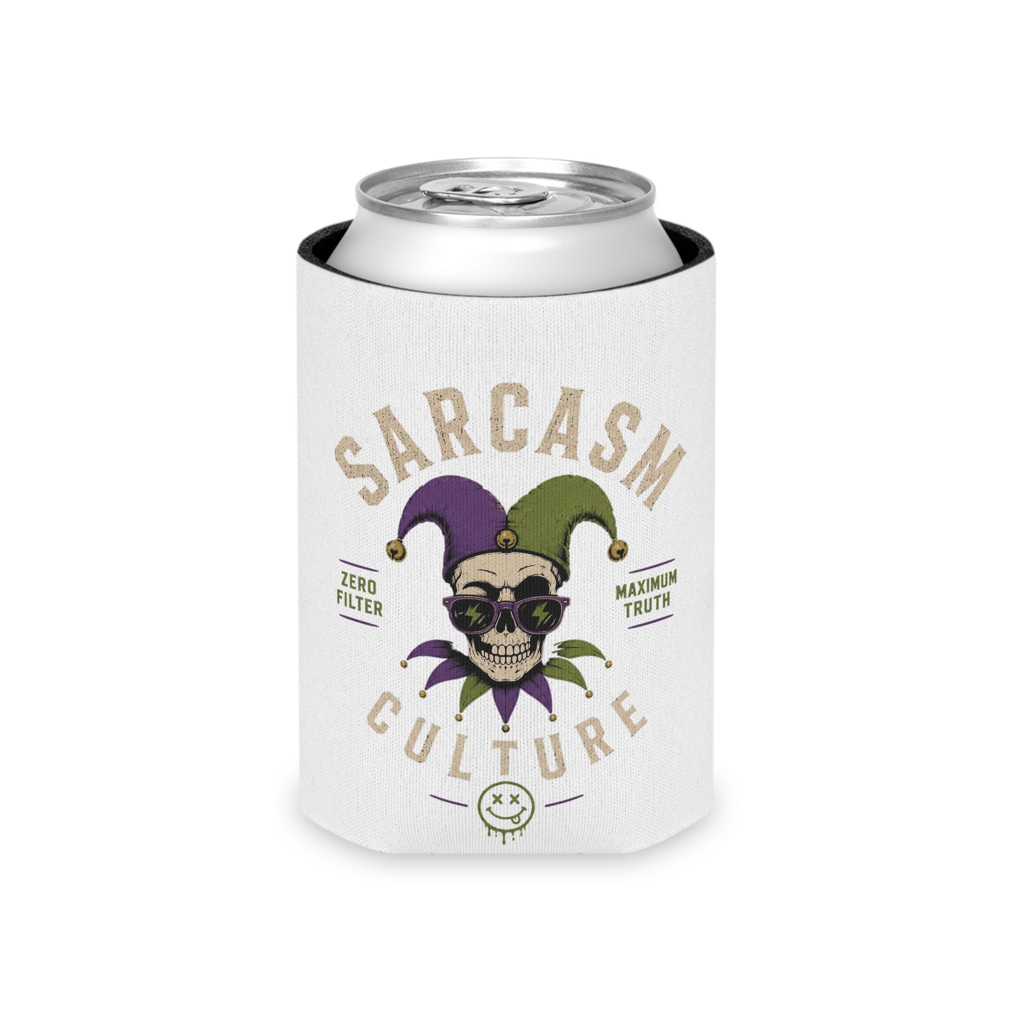 Can Cooler – "This Can Identifies As Water" Cute Beverage Koozie
