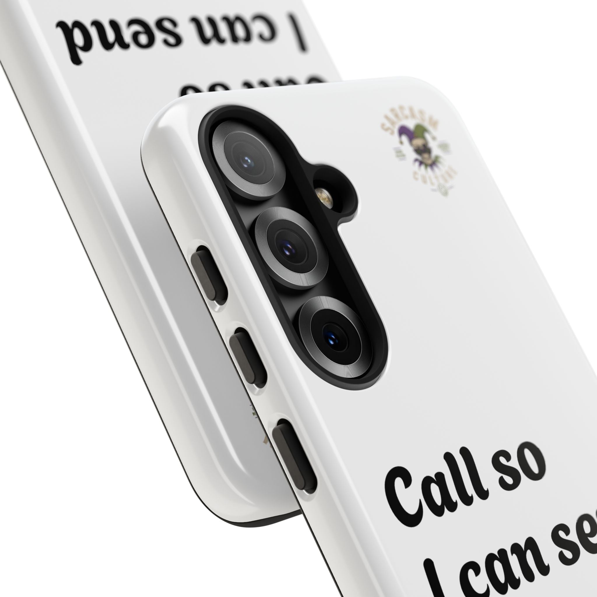 Phone Case — "Call so I can send you to Voicemail" Protective Hard Shell