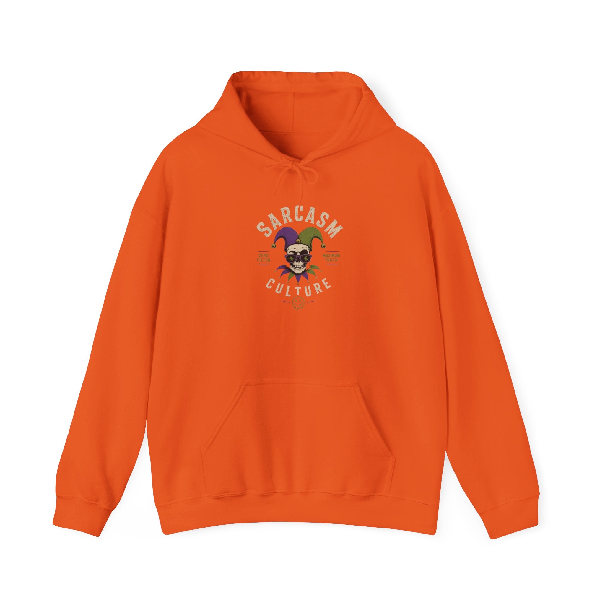 Sarcasm Culture Hoodie — Funny Joker Graphic Pullover