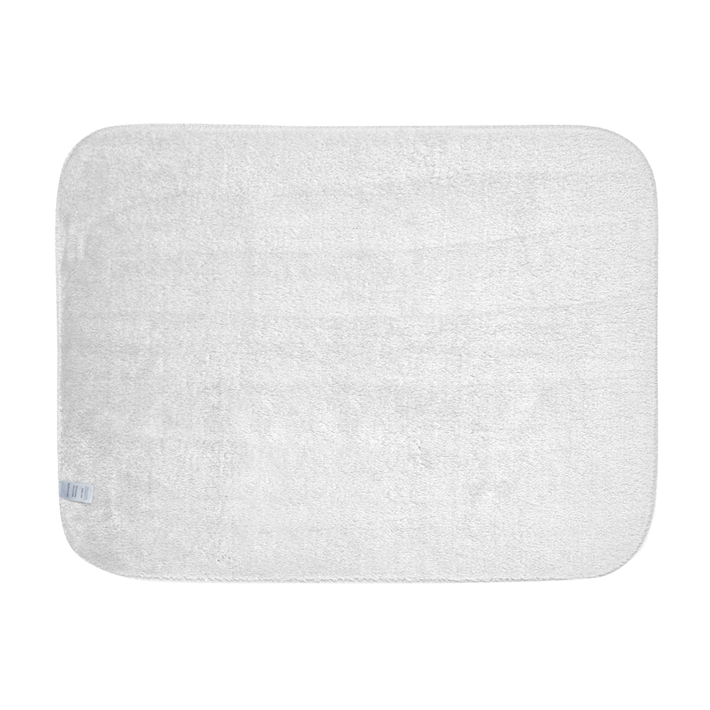 Sherpa Blanket — Cozy Black Throw with “A BLANKET” Arch Text