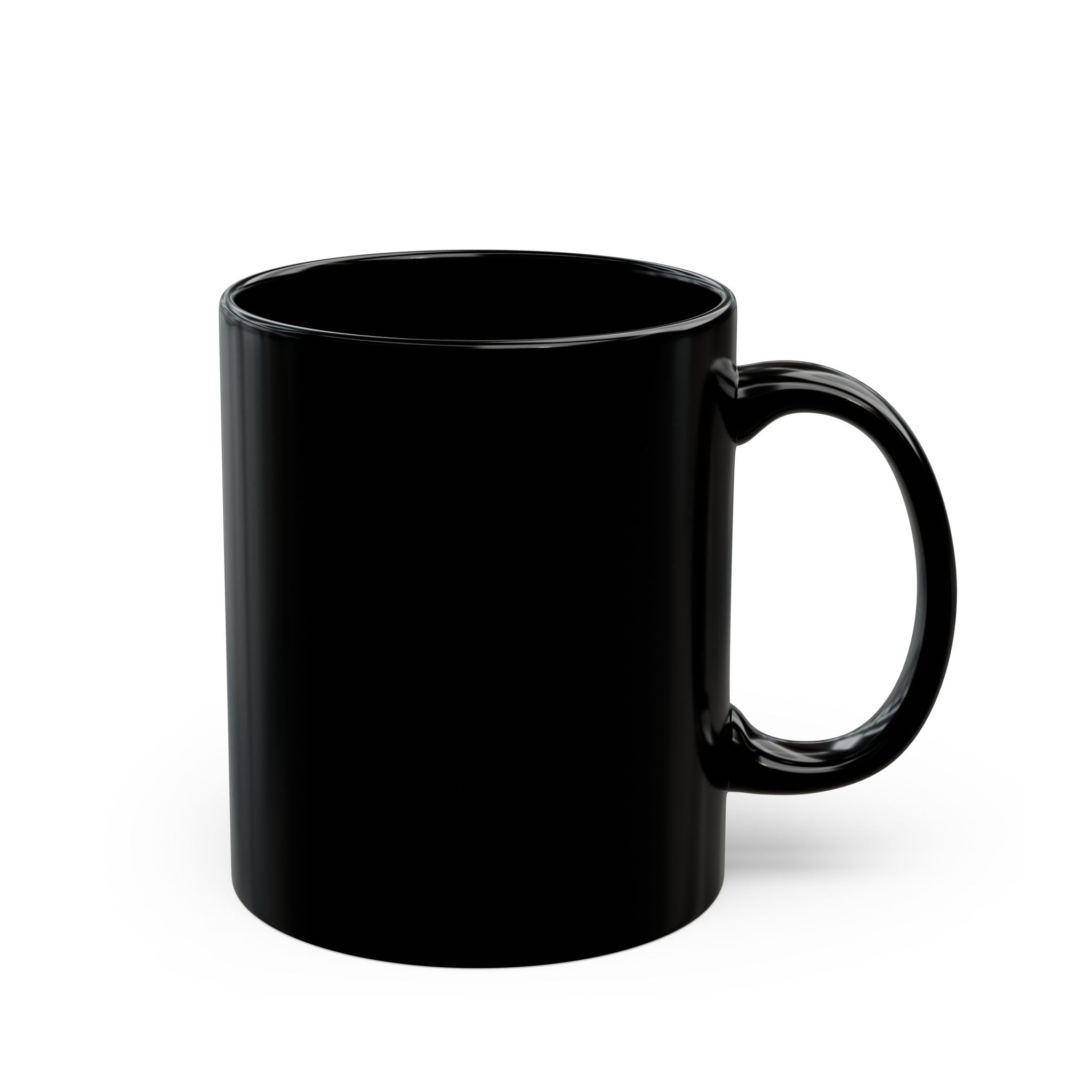 Sarcasm Fuel Black Mug — Funny Gothic Skull Coffee Cup (11oz/15oz)