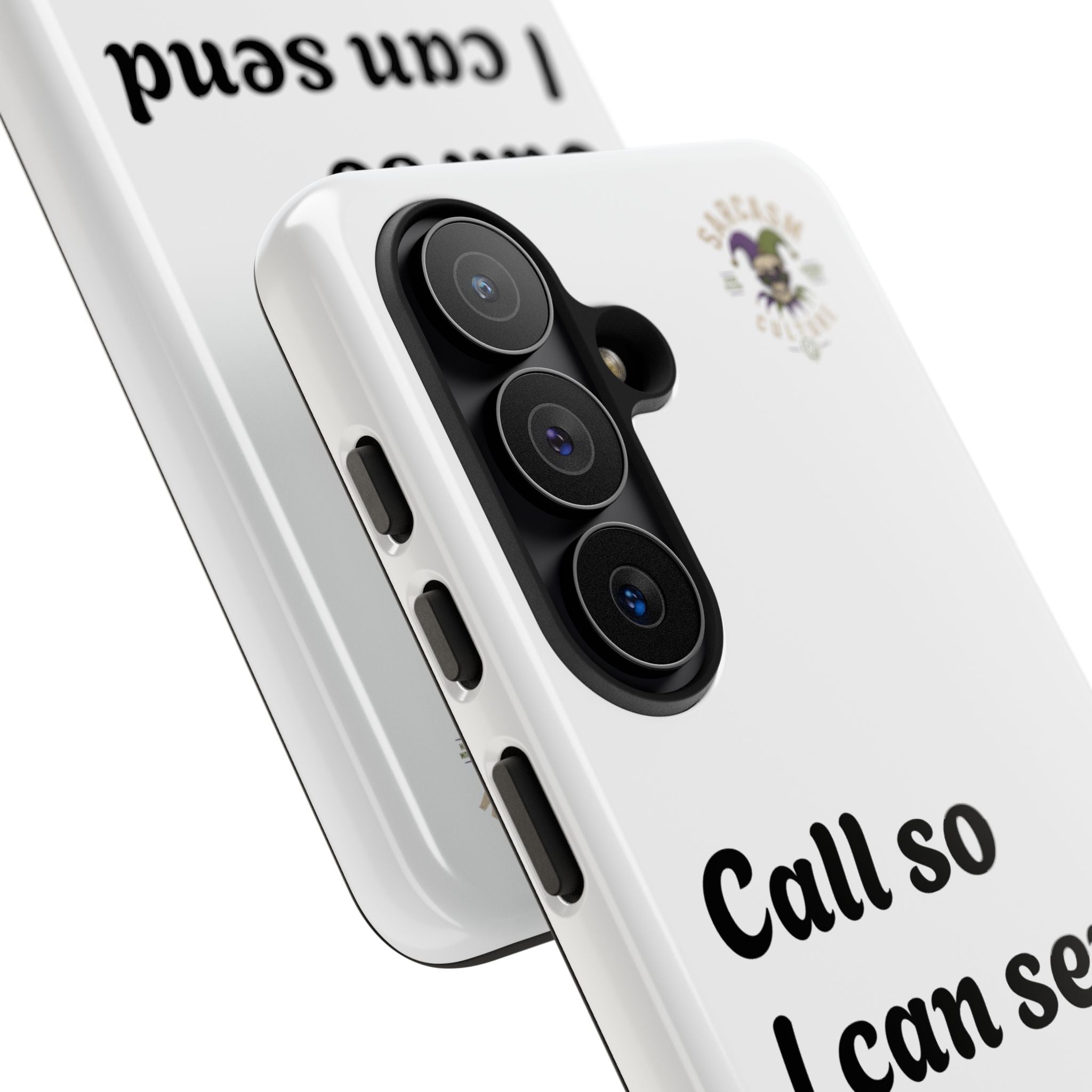 Phone Case — "Call so I can send you to Voicemail" Protective Hard Shell