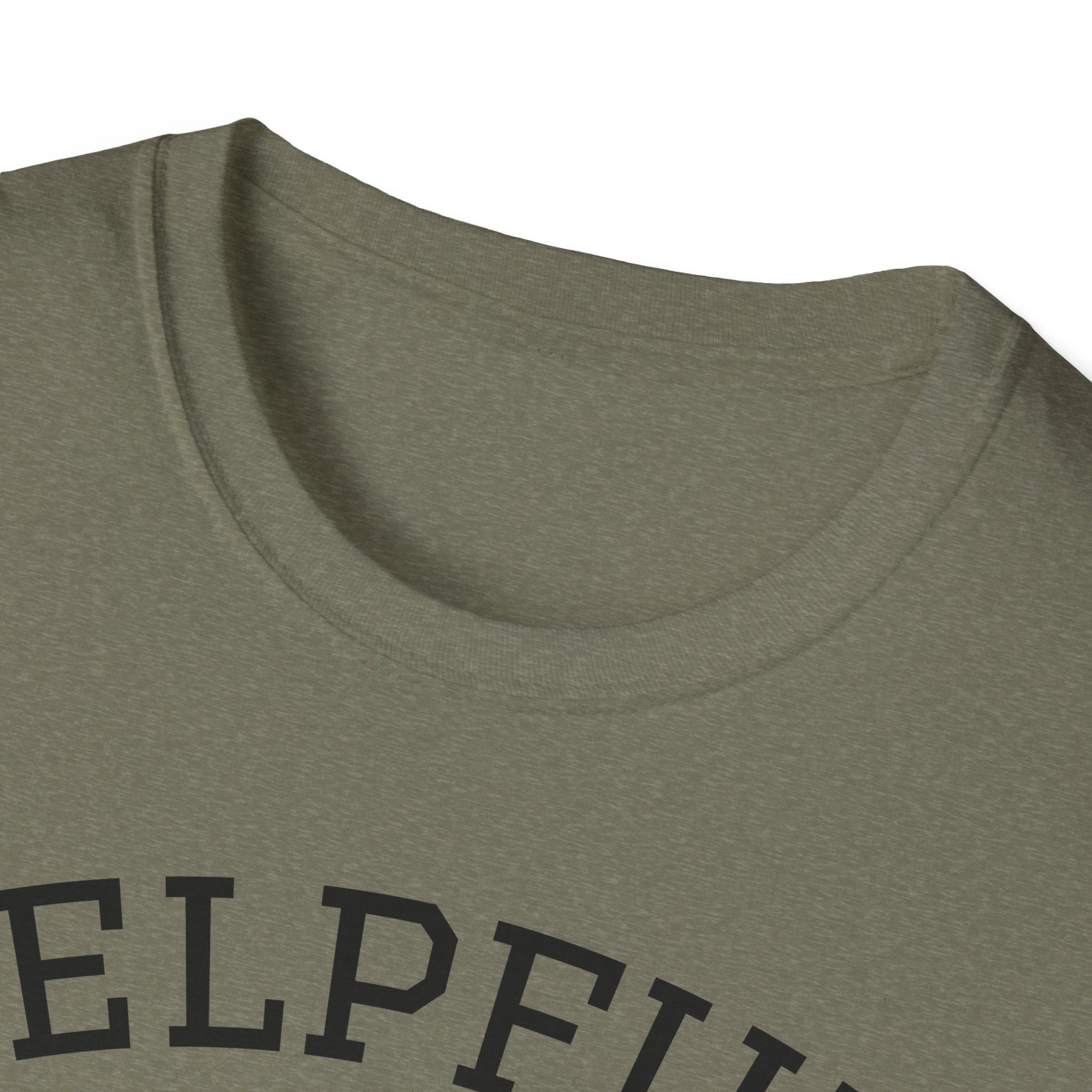 Helpful Dumbass Graphic Tee — Edgy Streetwear T-Shirt with Monster Illustration