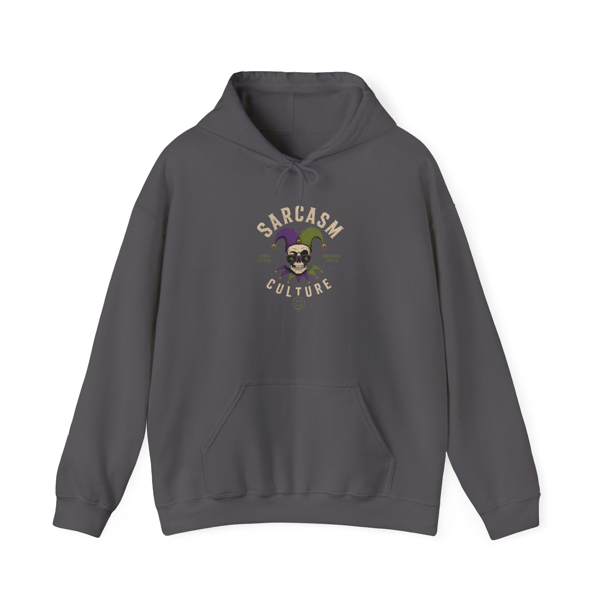 Sarcasm Culture Hoodie — Funny Joker Graphic Pullover