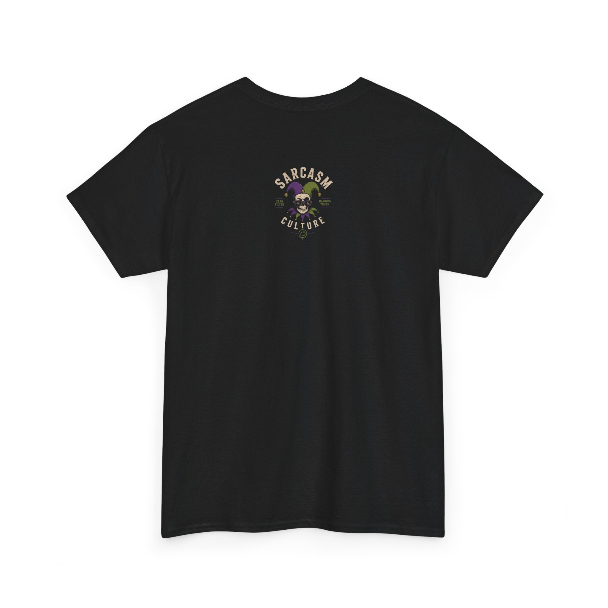Sarcastic Grim Reaper Tee — "You See Down There, That's Where Your Jaws Gunna Go When My Sarcasm Hits You"