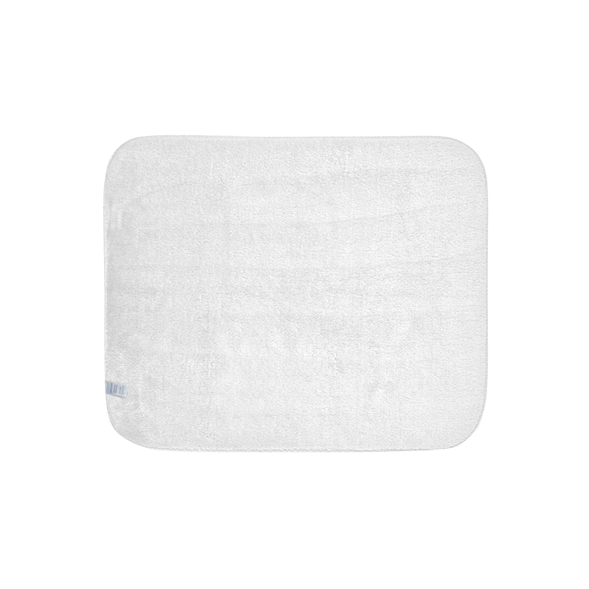 Sherpa Blanket — Cozy Black Throw with “A BLANKET” Arch Text