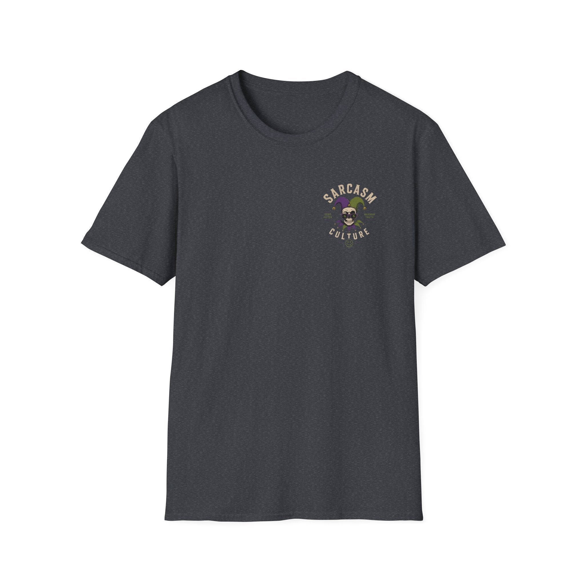 Fuel Mask Graphic T-Shirt — Dark Vaporwave Streetwear